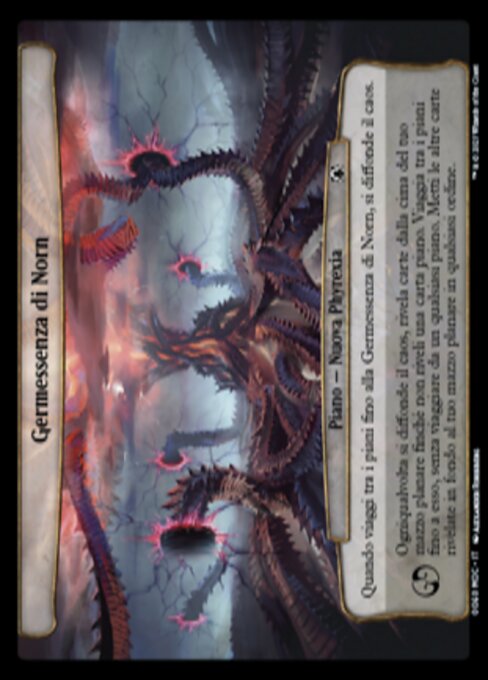 Elesh Norns Saatkern (Norn's Seedcore) - March of the Machine Commander (#60) - Illustrated by Alexander Forssberg - Magic: The Gathering Card