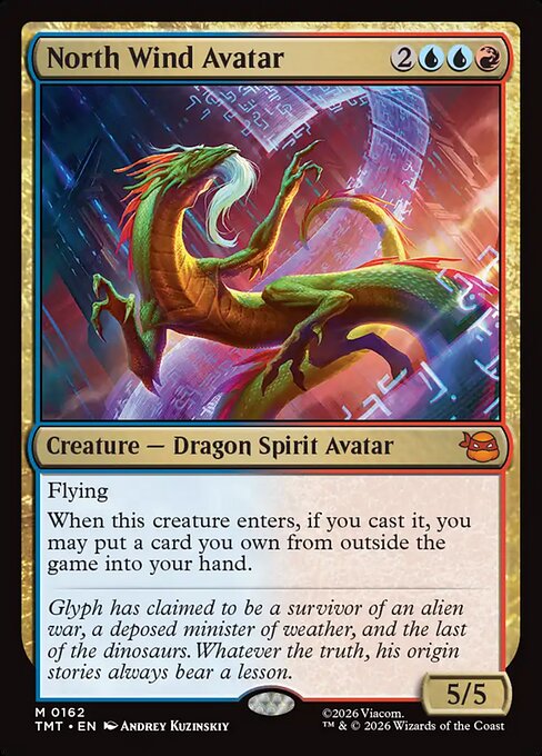 North Wind Avatar - Teenage Mutant Ninja Turtles Magic card
