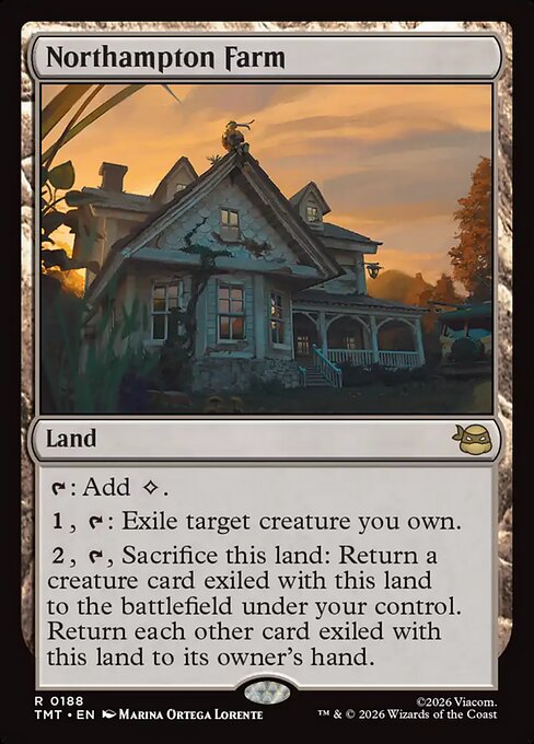 Northampton Farm - Teenage Mutant Ninja Turtles Magic card
