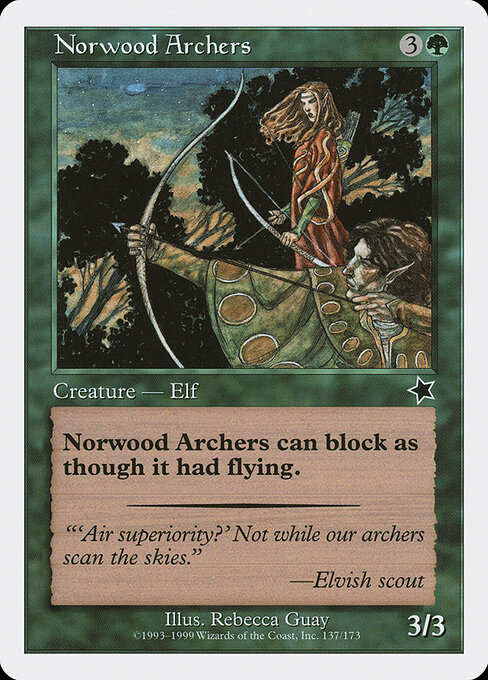 Norwood Archers - Starter 1999 Magic card