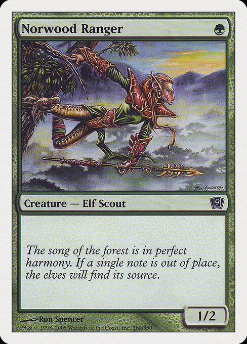 Norwood Ranger - Ninth Edition Magic card