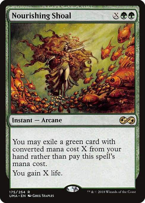Nourishing Shoal - Ultimate Masters Magic card