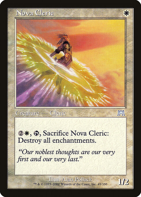 Nova Cleric - Onslaught Magic card