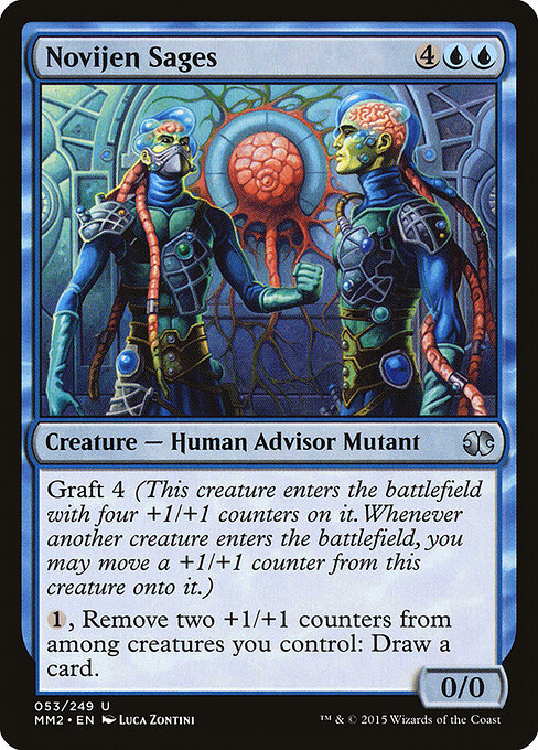 Novijen Sages - Modern Masters 2015 Magic card