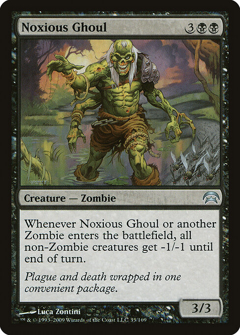 Noxious Ghoul - Planechase Magic card