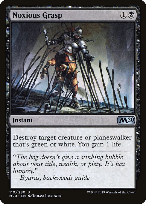 Noxious Grasp - Core Set 2020 Magic card