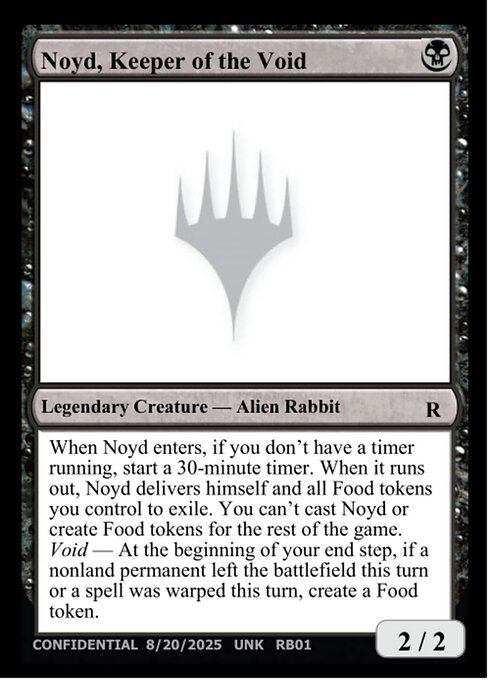 Noyd, Keeper of the Void - Unknown Event (#RB01) - Magic: The Gathering Card