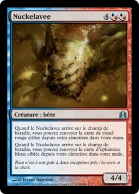 Nucklavee - Eventide (#110) - Illustrated by Trevor Hairsine - Magic: The Gathering Card
