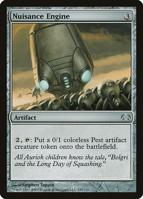 Nuisance Engine - Planechase Magic card
