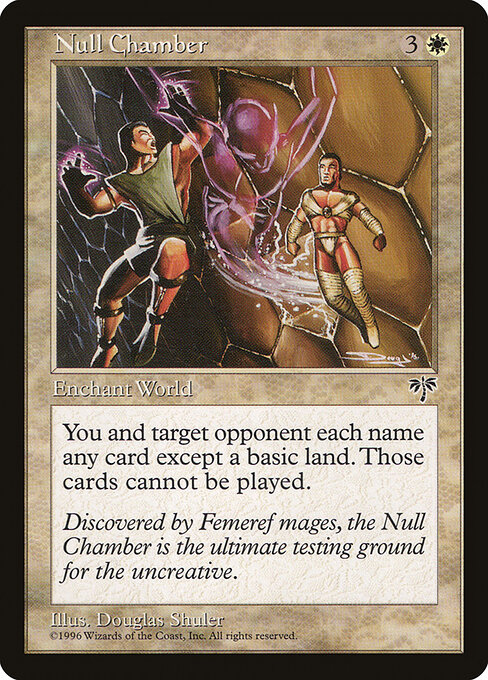 Null Chamber - Mirage Magic card
