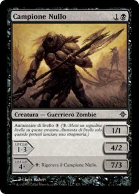 Campeão Nulo (Null Champion) - Rise of the Eldrazi (#121) - Illustrated by Chris Rahn - Magic: The Gathering Card