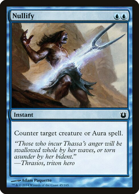 Nullify - Born of the Gods Magic card