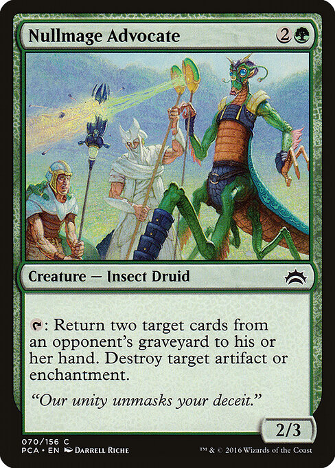 Nullmage Advocate - Planechase Anthology Magic card