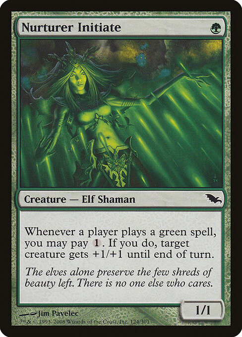 Nurturer Initiate - Shadowmoor Magic card