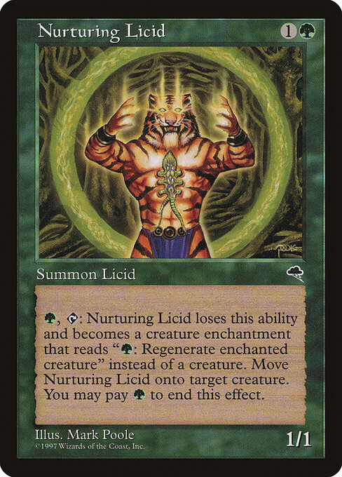 Nurturing Licid - Tempest Magic card