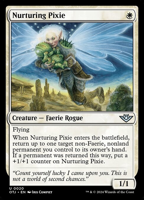 Nurturing Pixie - Outlaws of Thunder Junction Magic card