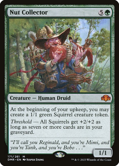 Nut Collector - Dominaria Remastered Magic card