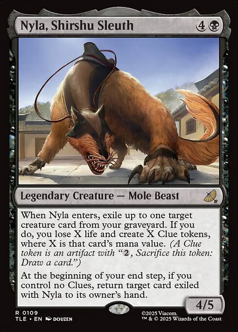 Nyla, Shirshu Sleuth - Avatar: The Last Airbender Eternal Magic card