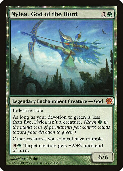 Nylea, God of the Hunt - Theros Magic card