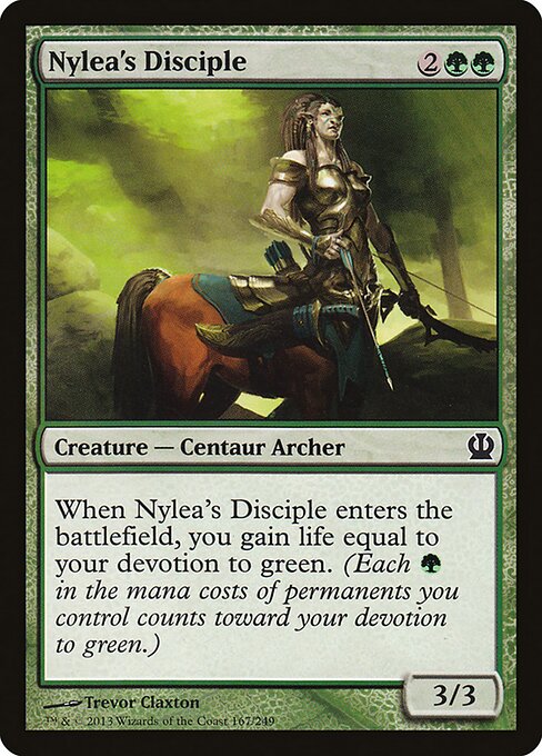 Nylea's Disciple - Theros Magic card