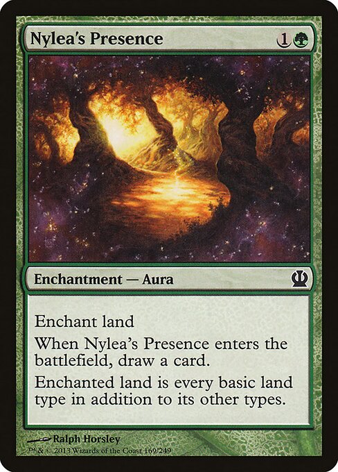 Nylea's Presence - Theros Magic card