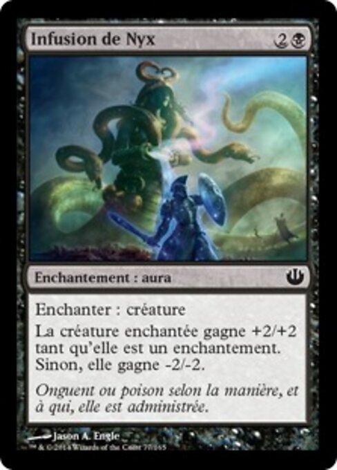 ニクスの注入 (Nyx Infusion) - Journey into Nyx (#77) - Illustrated by Jason A. Engle - Magic: The Gathering Card