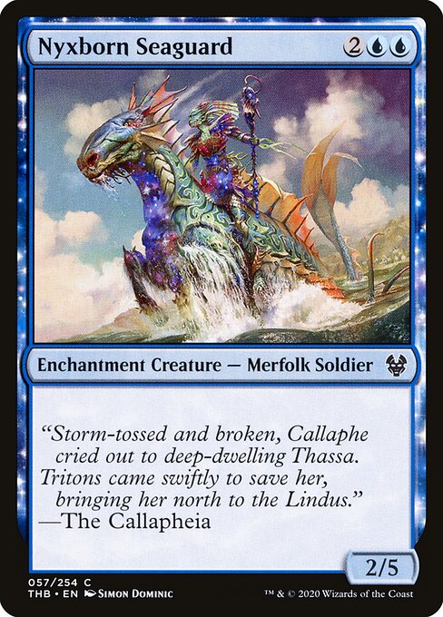 Nyxborn Seaguard - Theros Beyond Death Magic card