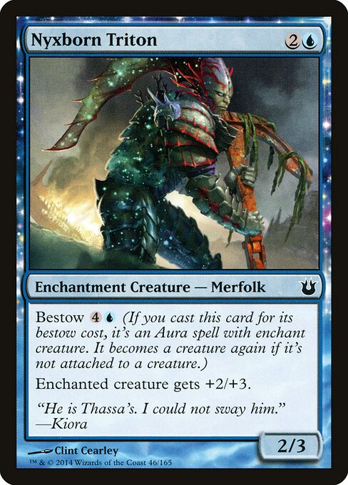 Nyxborn Triton - Born of the Gods Magic card