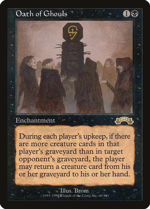 Oath of Ghouls - Exodus Magic card