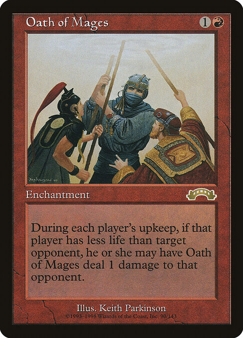 Oath of Mages - Exodus Magic card