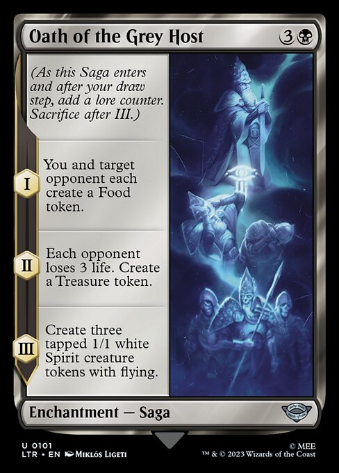 Oath of the Grey Host - The Lord of the Rings: Tales of Middle-earth Magic card