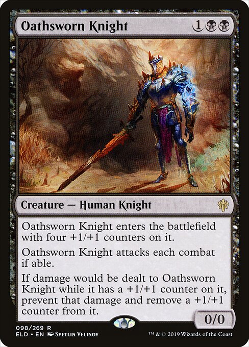 Oathsworn Knight - Throne of Eldraine Magic card