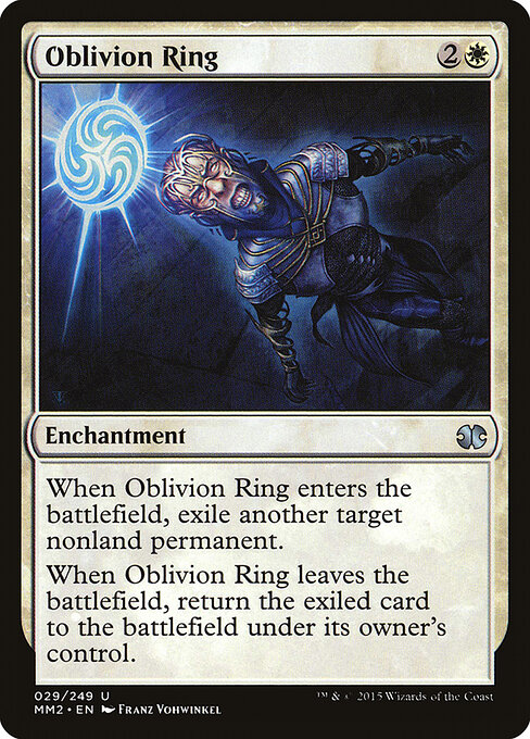 Oblivion Ring - Modern Masters 2015 Magic card