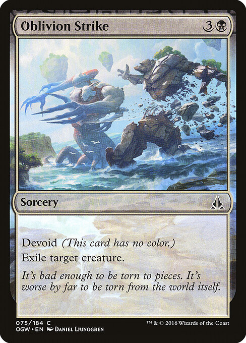 Oblivion Strike - Oath of the Gatewatch Magic card