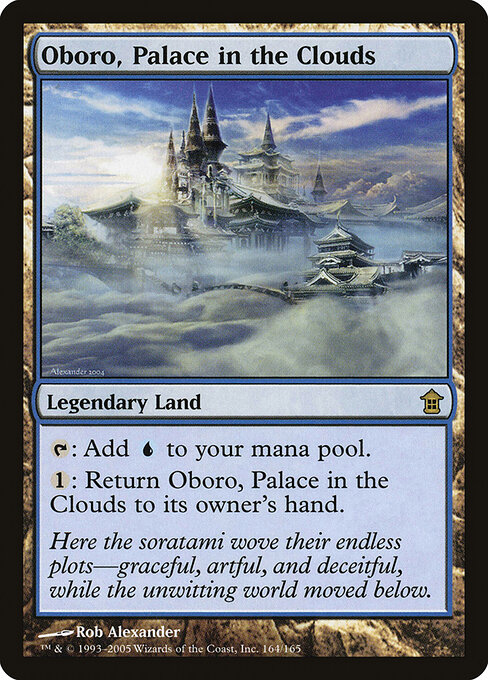 Oboro, Palace in the Clouds - Saviors of Kamigawa Magic card