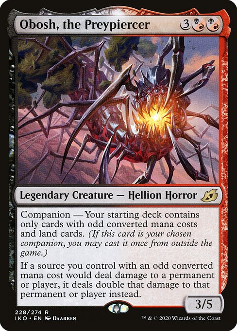Obosh, the Preypiercer - Ikoria: Lair of Behemoths Magic card
