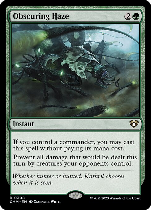 Obscuring Haze - Commander Masters Magic card