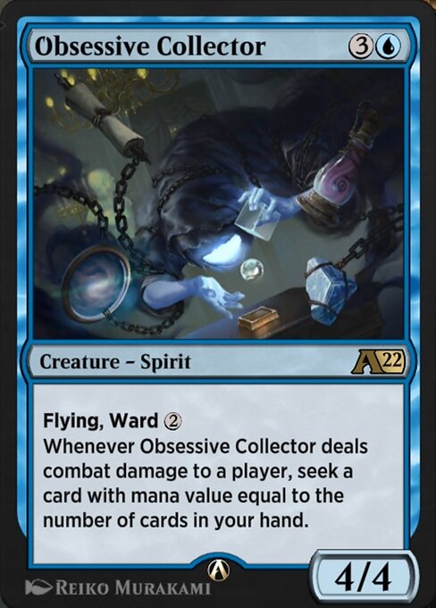Obsessive Collector - Alchemy: Innistrad (#19) - Illustrated by Reiko Murakami - Magic: The Gathering Card