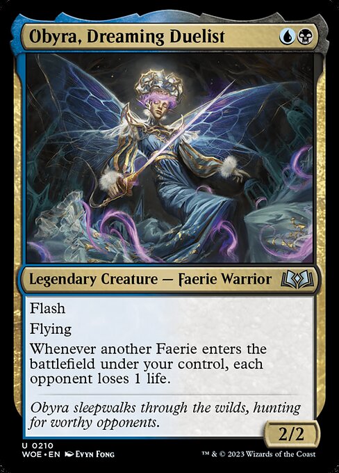 Obyra, Dreaming Duelist - Wilds of Eldraine Magic card