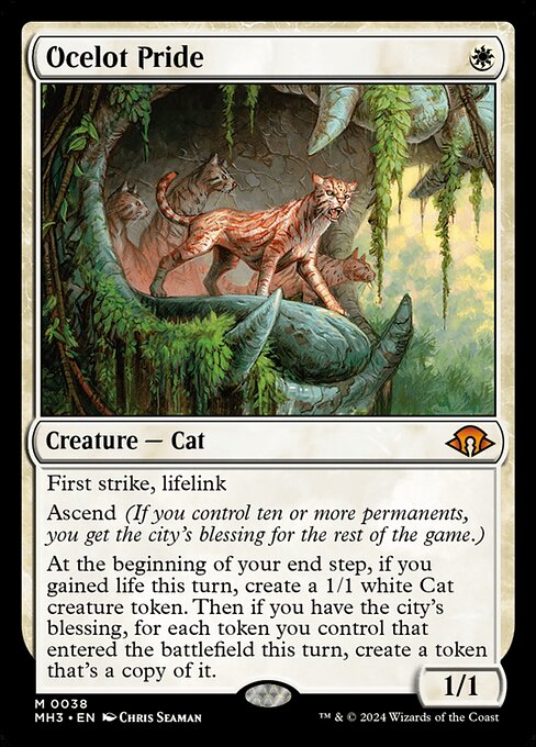 Ocelot Pride - Modern Horizons 3 Magic card