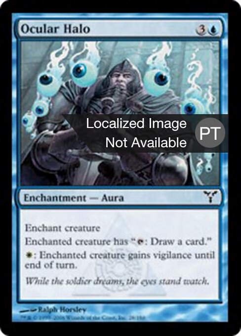 Aureola Oculare (Ocular Halo) - Dissension (#28) - Illustrated by Ralph Horsley - Magic: The Gathering Card