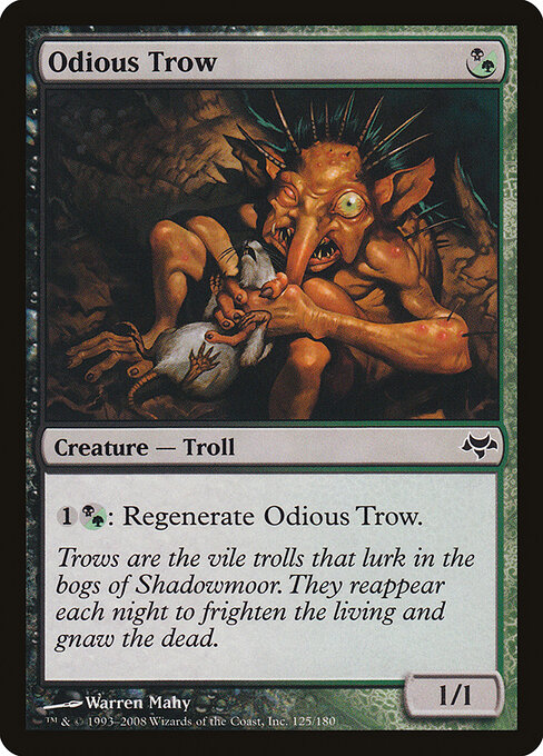 Odious Trow - Eventide Magic card