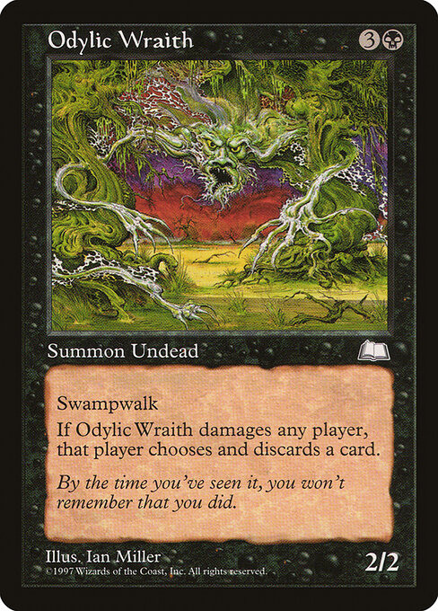 Odylic Wraith - Weatherlight Magic card