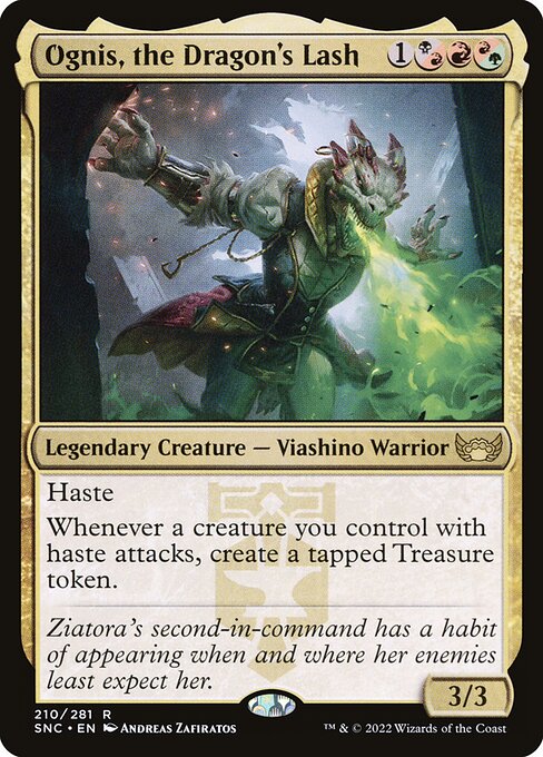 Ognis, the Dragon's Lash - Streets of New Capenna Magic card
