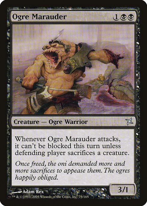 Ogre Marauder - Betrayers of Kamigawa Magic card