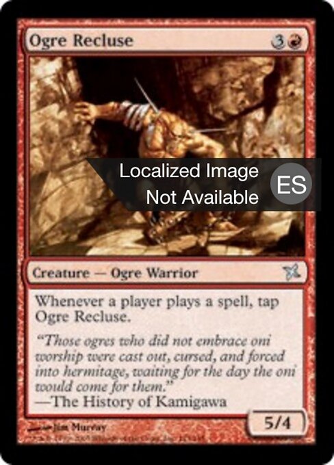 Ogereinsiedler (Ogre Recluse) - Betrayers of Kamigawa (#113) - Illustrated by Jim Murray - Magic: The Gathering Card