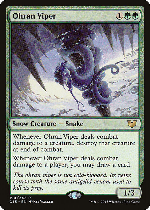 Ohran Viper - Commander 2015 Magic card