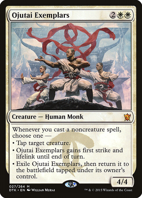 Ojutai Exemplars - Dragons of Tarkir Magic card
