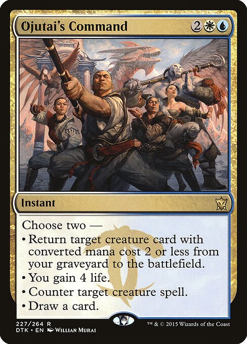 Ojutai's Command - Dragons of Tarkir Magic card