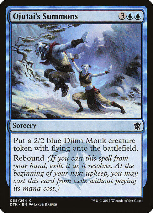 Ojutai's Summons - Dragons of Tarkir Magic card